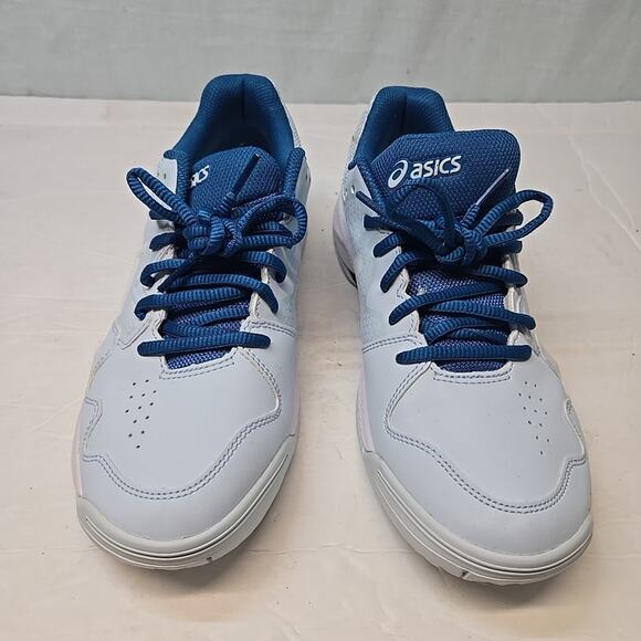 Asics Gel Dedicate 7 Shoes Womens sz 9 Sky Blue White Running Athletic Sneakers - Picture 2 of 12